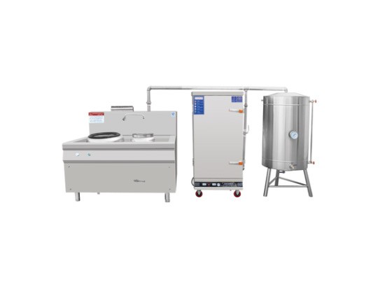 燃氣單炒單溫蒸汽型節能灶